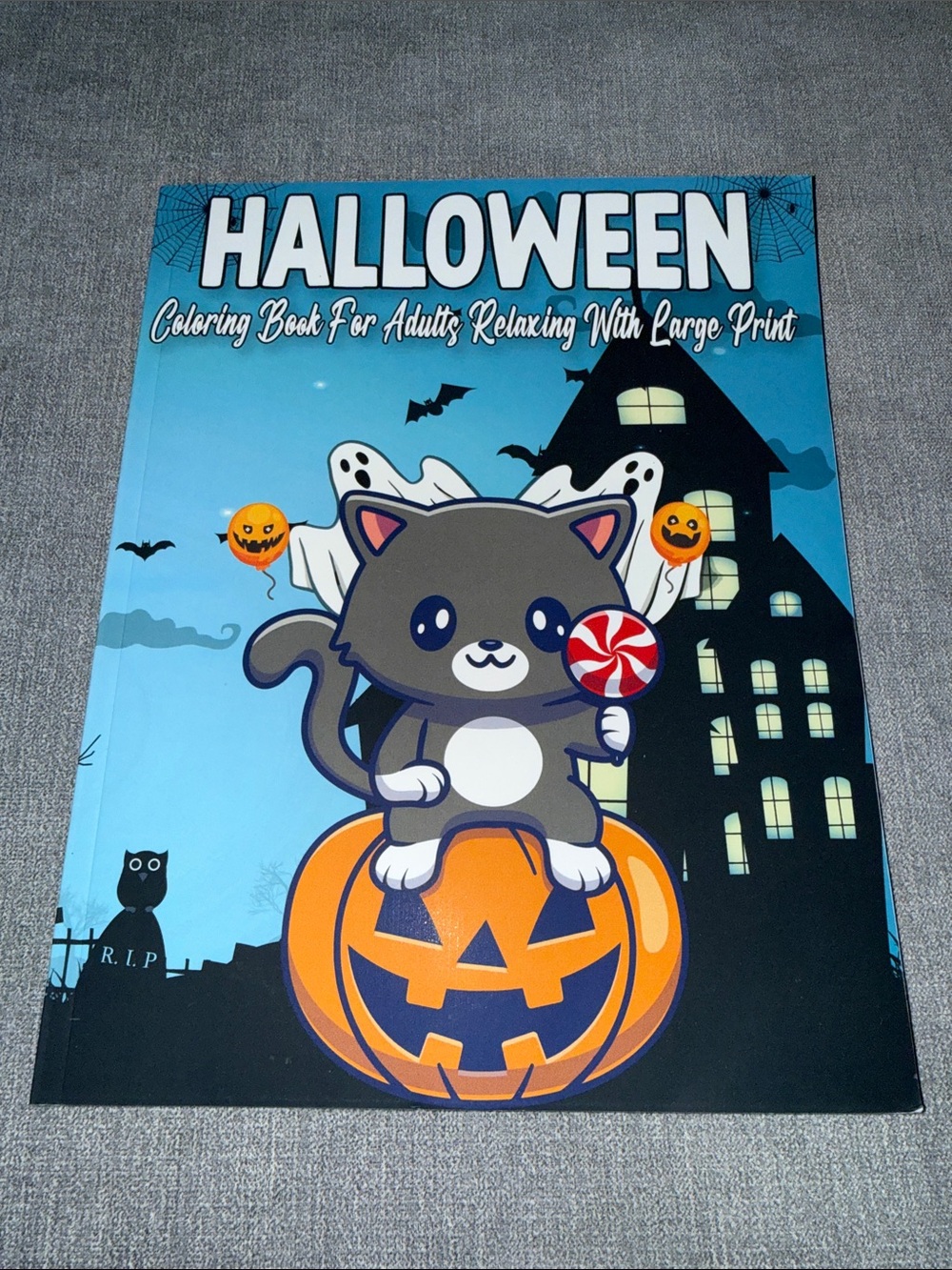 Halloween Coloring Book For Adults